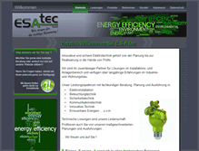 Tablet Screenshot of esa-tec.net